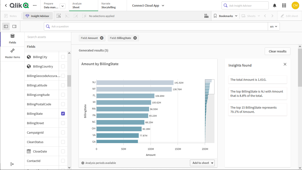 Real-Time Reports with CData Connect AI in Qlik