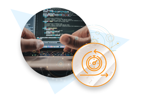 90 日以内のカスタム開発を示す図