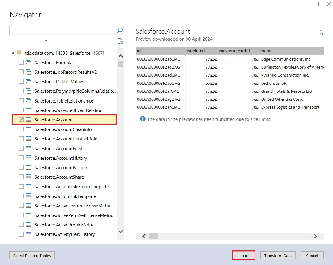 プロジェクトを作成