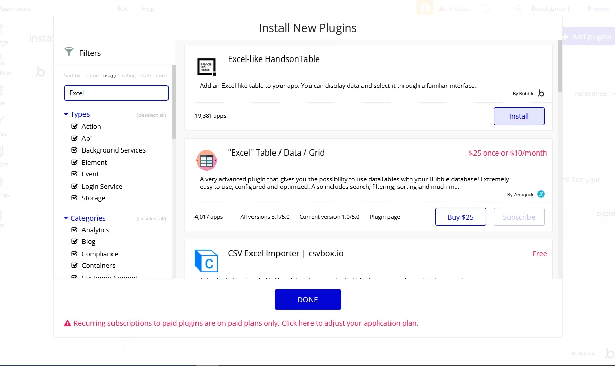 Excel-like HandsonTable プラグインを追加