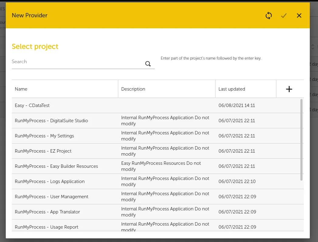 Create a new provider