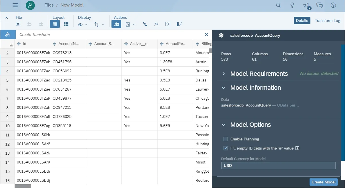 Finalizing the model