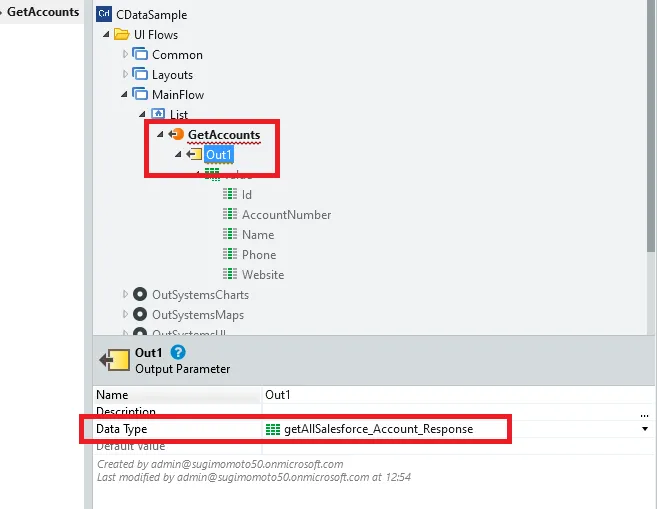 Data Type の関連付け
