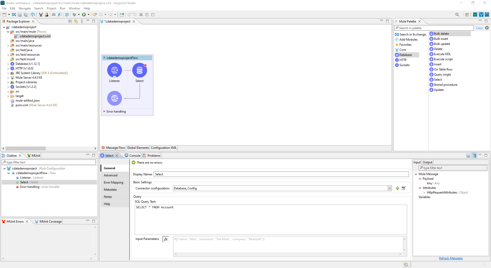 Select オブジェクトを設定（Salesforce の場合）