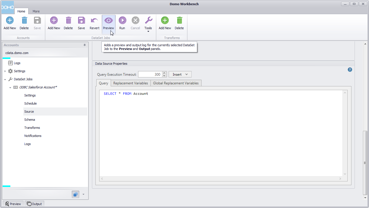 Querying Xero のデータ.