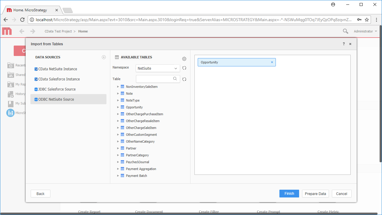 Connecting to Airtable data.