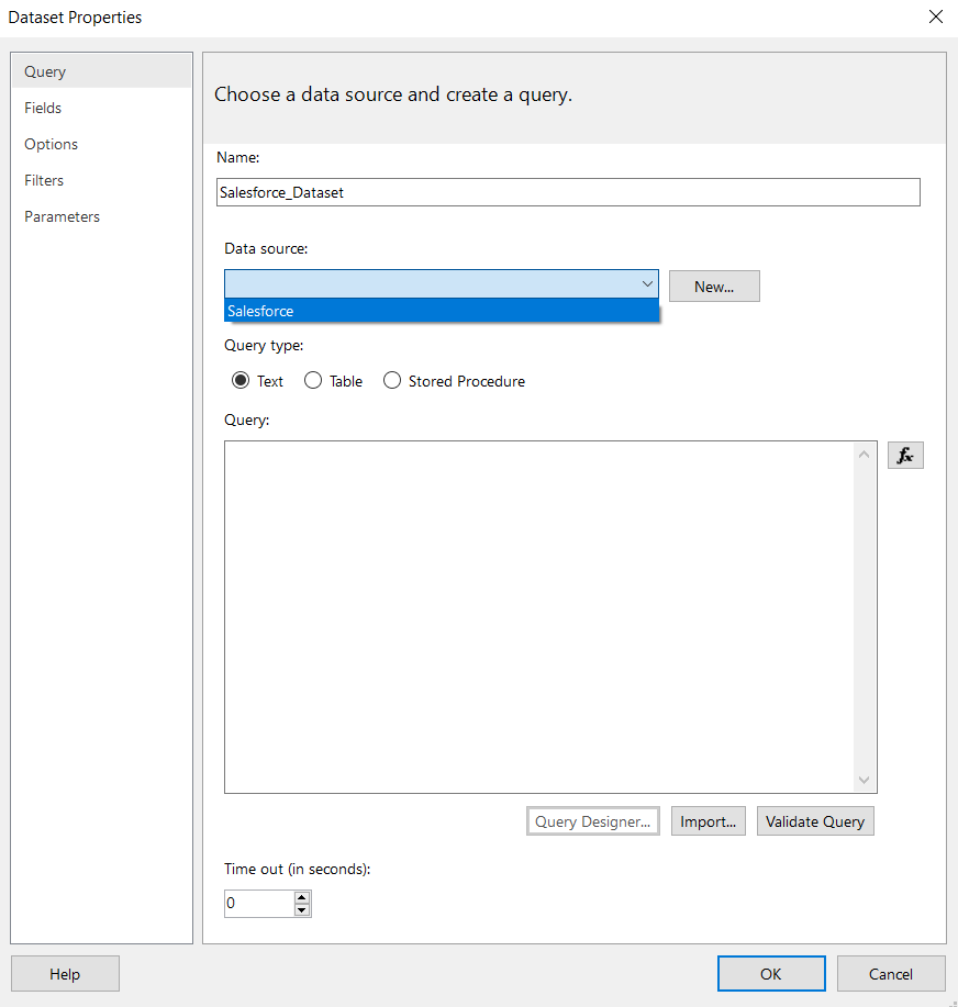 データソースを選択。