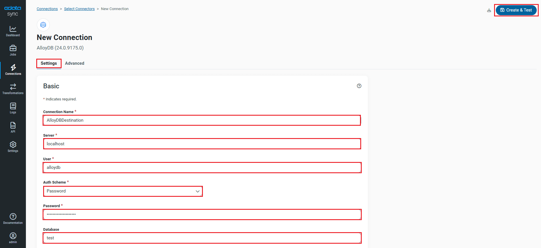AlloyDB のSSH 接続設定