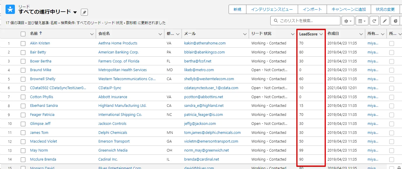 Snowflake とSalesforce のテーブルを紐づけ